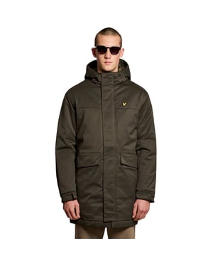 Lyle & Scott Parka In Grün-olive