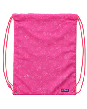 Lego Friends Emma und Chico Kinder Pinke Zugbandtasche