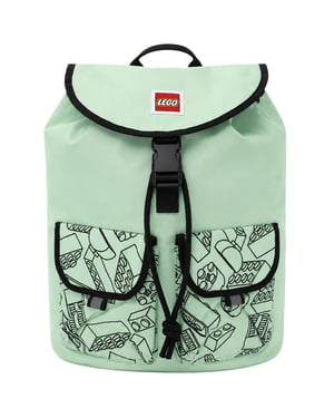 Lego 16L Tribini Happy Umrisssteine Kinder Mint Rucksack