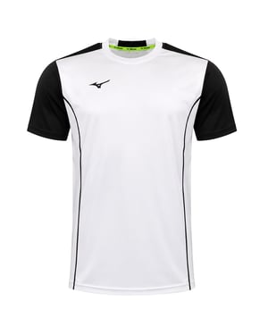 Mizuno Hex Rect Herren Weißes T-Shirt