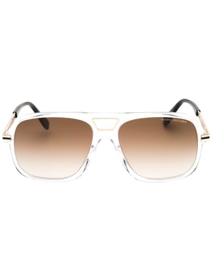 Marc Jacobs Kristallschwarze Sonnenbrille