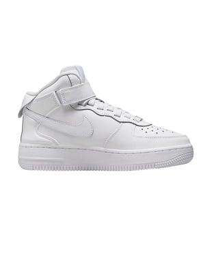 Nike Air Force 1 Mid Easy On Gs Weiße Turnschuhe