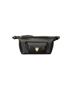 Coccinelle schwarze Lederhandtasche