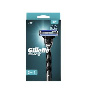 Gillette Mach 3 Maschine + 3 Nachfüllpackungen 3 recambios