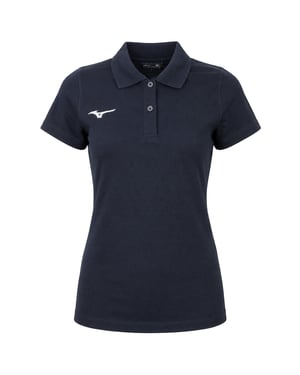Mizuno Shizuoka Damen Polo-Shirt Schwarz