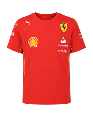Puma x Scuderia Ferrari Team Kinder Rot T-Shirt