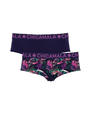 Chicamala Slips – 2er-Pack – Damenunterwäsche