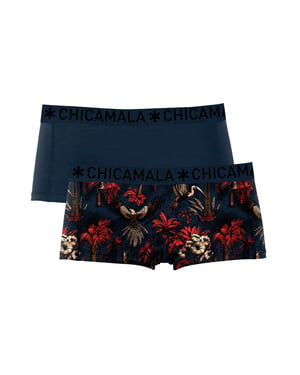Chicamala Boxershorts – 2er-Pack – Mädchenunterwäsche