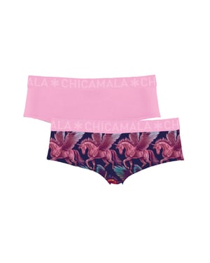 Chicamala Boxershorts – 3er-Pack – Mädchenunterwäsche