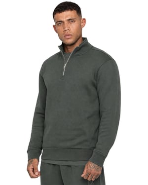Enzo Milano | Sweat à demi-zip pour homme