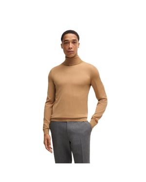 Boss - "Musso-P" Pullover für Herren (Mittelbeige)