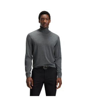 Boss - "Musso-P" Pullover für Herren (Mittelgrau)