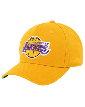 Mitchell & Ness NBA Los Angeles Lakers Kicking Wool Pro Gelbe Cap