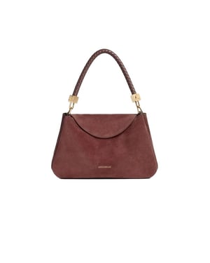 Coccinelle Top Handle Tasche Beere