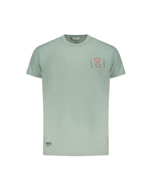 T-shirt Mit Eisberg-logo Und Kleinem Bärenmotiv, Mintgrün
