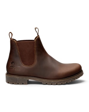 Panama Jack Wasserdichte Chelsea Boots aus braunem Leder für Herren - Biar C1