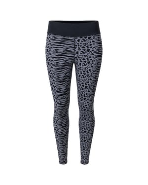 Reebok Mod Safari Damen Schwarz/Grau Leggings