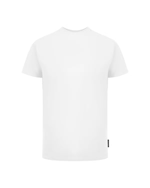 Kurzarm-T-Shirt in Weiß