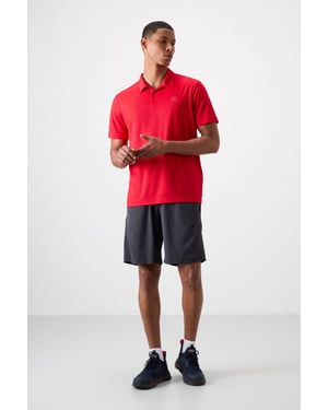 Tommy Life Kurze, gewebte Pull-on-Shorts für Herren - Dunkelgrau