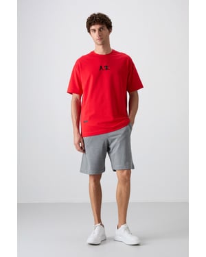 Herren Baumwollmischung Shorts