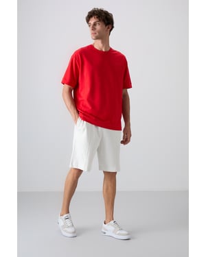 Herren Strick Sweatshorts
