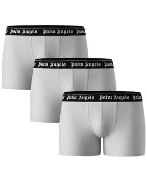 Boxershorts in Hellgrau Mehrfachpack