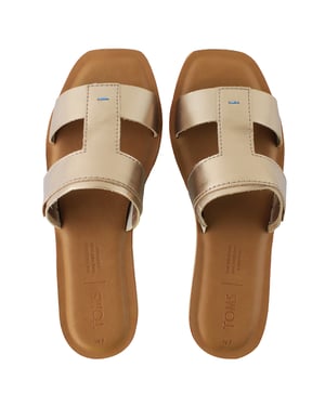 Toms Seacliff Damen Römersandalen in Roségold