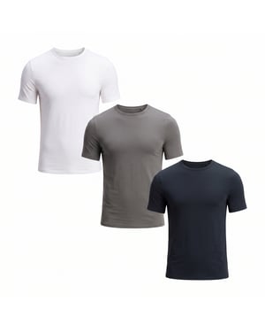 3er-Pack Herren T-Shirt Unterhemden kurzarm 50534019