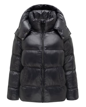 Navahoo Damen Winterjacke Snow-Frame mit abnehmbarer Kapuze
