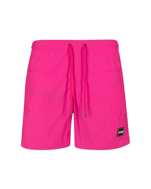 Urban Classics - Badeshorts für Herren (Neon-Pink)