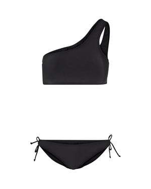 Urban Classics - Bikini Asymmetrisch für Damen (Schwarz)