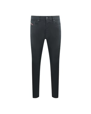 Diesel D-Fining 0688H Schwarze Jeans