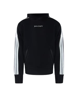 Schwarzer Performance-Hoodie von Palm Angels