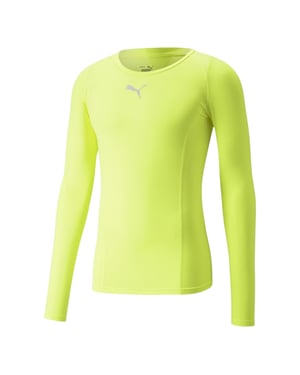 Puma - "Liga" T-Shirt für Herren, Langärmlig (Gelb)