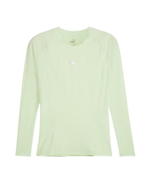 Puma - "Liga" T-Shirt für Herren, Langärmlig (Frische Minze)