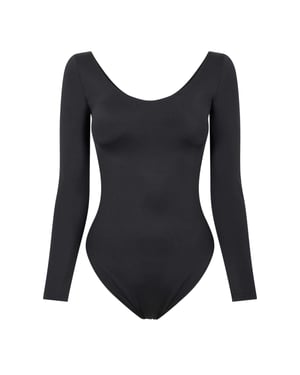 Balenciaga - Bodysuit für Damen, Jersey, Anliegend (Schwarz)