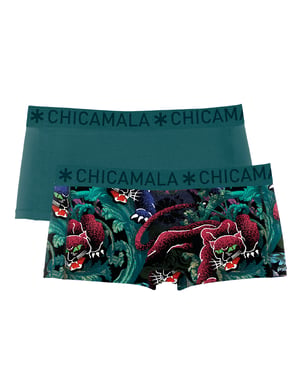 Chicamala Boxershorts – 2er-Pack – Damenunterwäsche