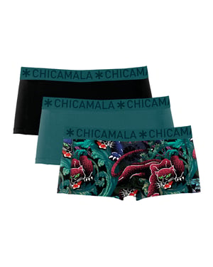Chicamala Boxershorts – 3er-Pack – Damenunterwäsche
