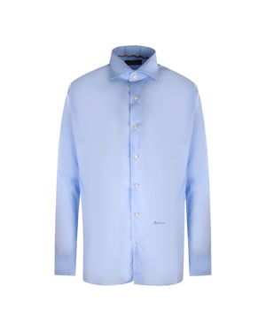 Aquascutum Langarm-Hemd in Hellblau