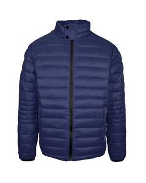 Plein Sport Einfache Gepolsterte Marineblaue Jacke