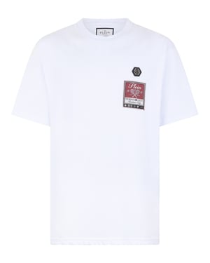Kurzarm-Rundhals-T-Shirt