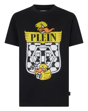Kurzarm-Rundhals-T-Shirt Duck