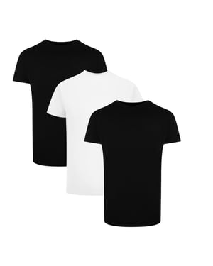 Palm Angels Tri-Pack Flag Logo Schwarz und Weiß T-Shirts