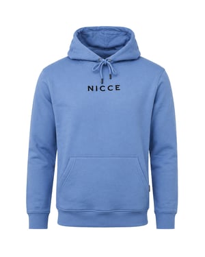 Nicce Zentrum Logo Herren Blau Hoodie