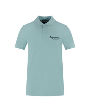 Aquascutum London 1851 Hellblaues Polohemd