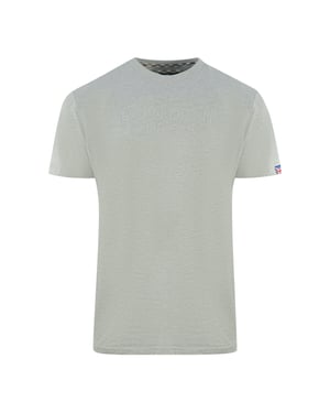 Aquascutum London 1851 Tape Logo Grau T-Shirt