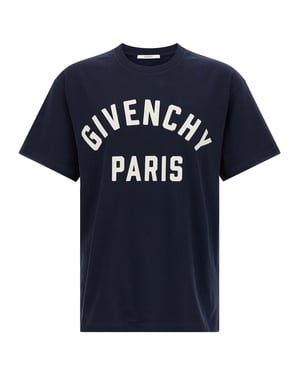 Givenchy Blaues Baumwoll-T-Shirt