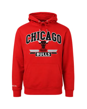 Mitchell & Ness NBA Chicago Bulls Herren Rotes Hoodie