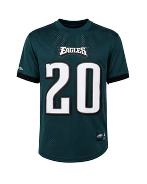 Mitchell & Ness NFL Philadelphia Eagles #Dawkins Herren Dunkelgrünes T-Shirt