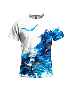Farbgieß-Diver T-Shirt